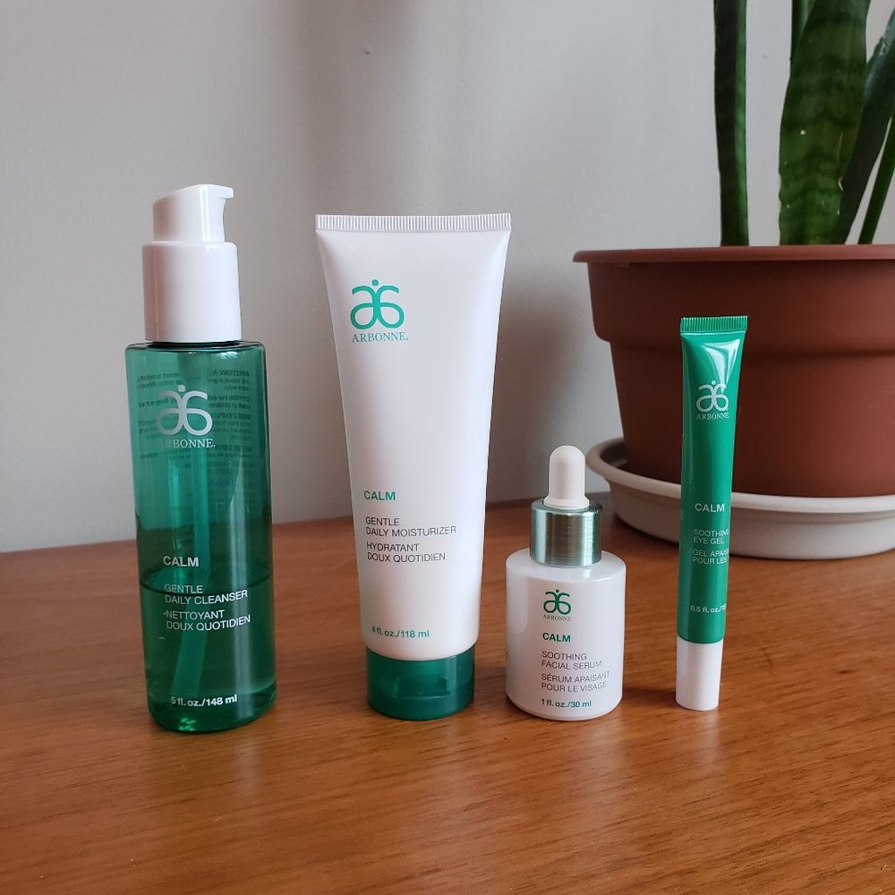 Arbonne Original Calm Skincare Line (USED)